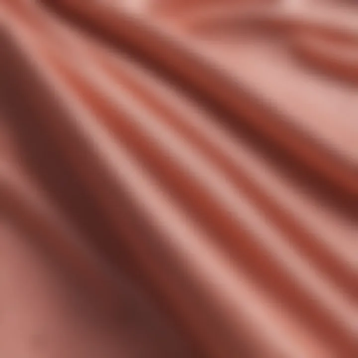 Close-up of luxurious fabric used in bikini cover ups