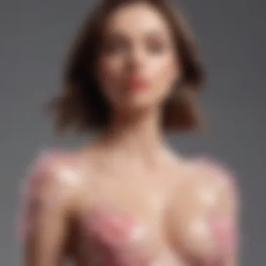Stylish Outfit Enhanced by Silicone Gel Petals Stylish outfit enhanced by lift it up silicone gel breast petals