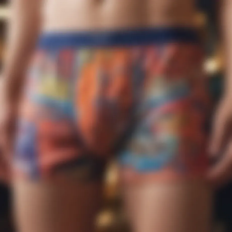 Vibrant personalized loose boxers with unique designs