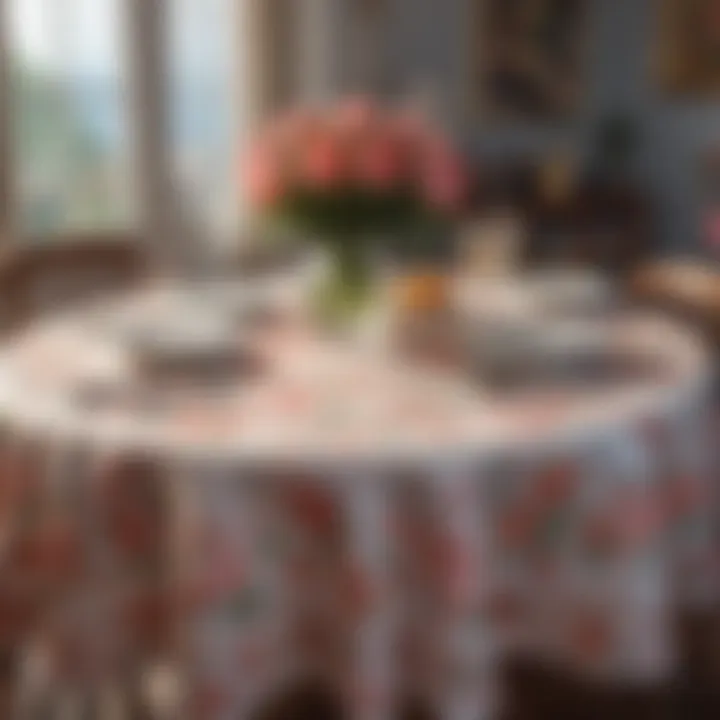 The Aesthetic and Functional Aspects of 3D Floral Tablecloths Introduction